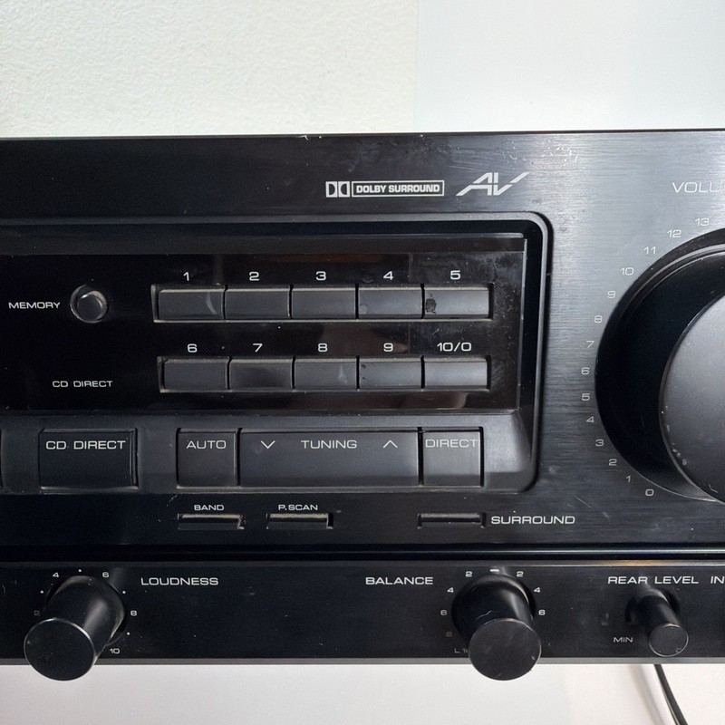 Vintage Kenwood KR-V6020 Audio video Stereo Receiver Tested Working No Remote gallery