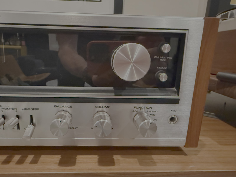 Pioneer SX-737 Vintage Stereo Receiver (Beautiful Wood Cabinet) (Tested) gallery