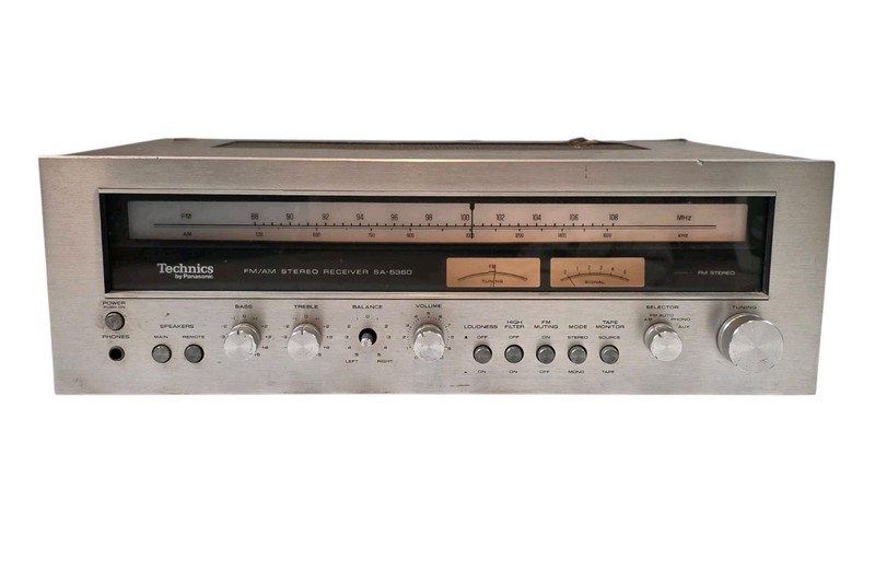Vintage Technics SA-5360 AM-FM Stereo Receiver AS-IS FOR REPAIR READ DESCRIPTION gallery