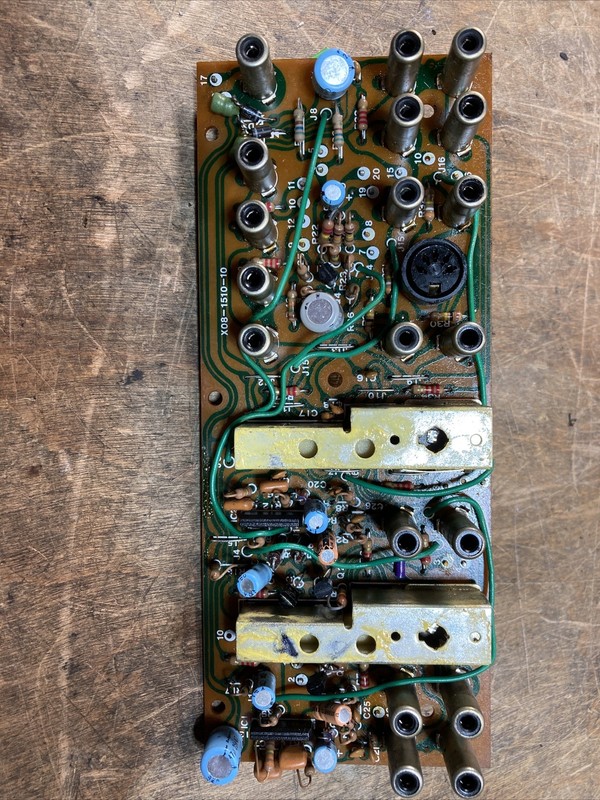 Kenwood KR-6600 Receiver : Preamp ￼ Board X08–1510–10