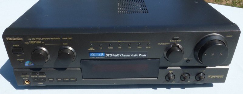 Technics AV Control 5.1 Chanel Stereo Receiver SA-AX530 PHONO Inspected/TESTED gallery