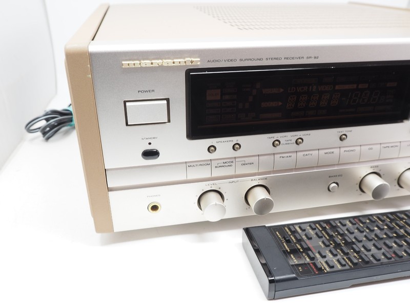 Marantz SR-92 Audio Video Surround Stereo Receiver w/ Remote Tested AS-IS gallery