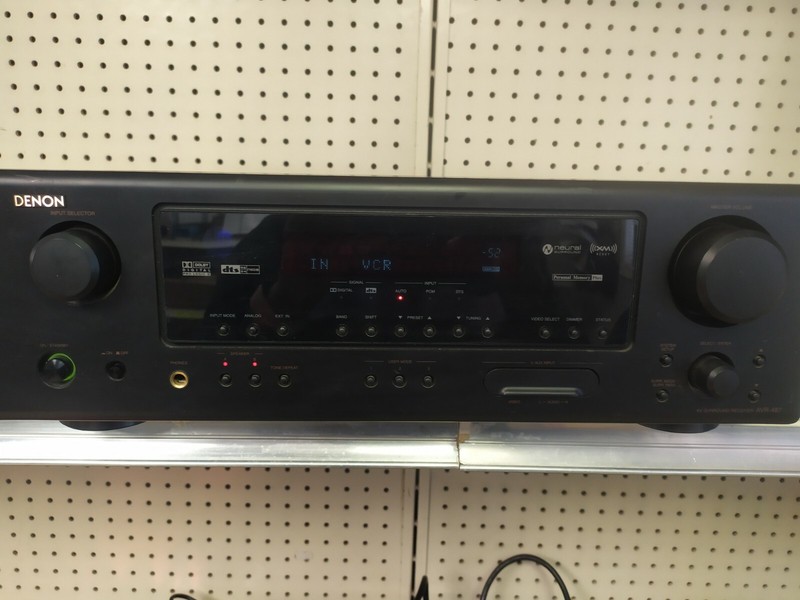 DENON Audio Video Surround Receiver Model AVR-487 gallery