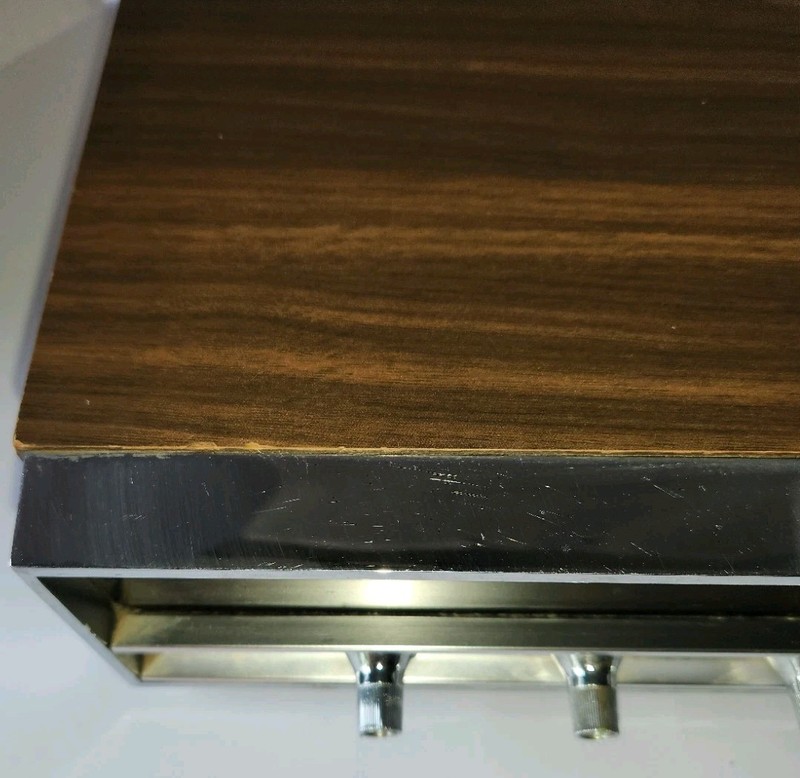 Vintage 1972 National Panasonic RE-7670 FM-AM Stereo Receiver Wood Silver gallery