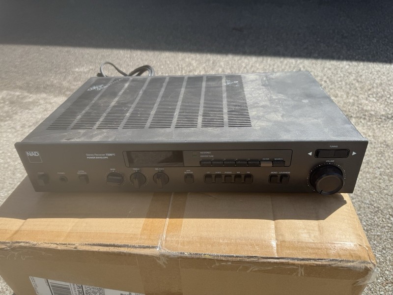 NAD 7220 Power Envelope Stereo Receiver Vintage Used Tested Works