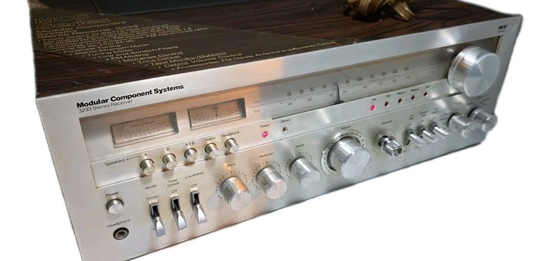 MCS Modular Component Systems AM/FM Tuner Stereo Receiver 3233 - Works-Read! gallery