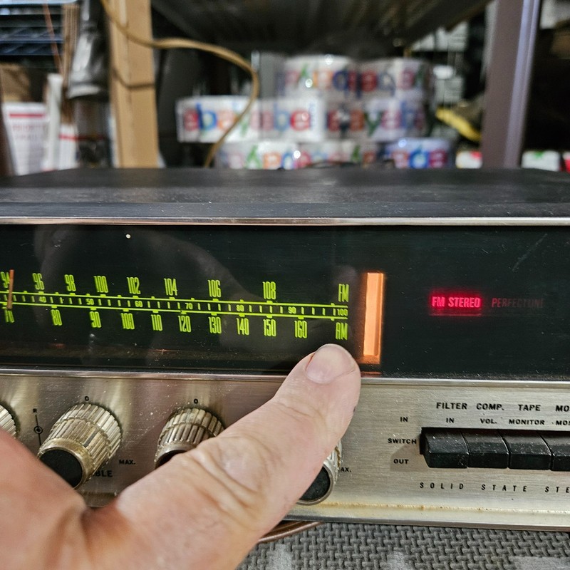 Vinatge Scott Stereomaster 382 -C Ampilifer Receiver Working project see videos gallery