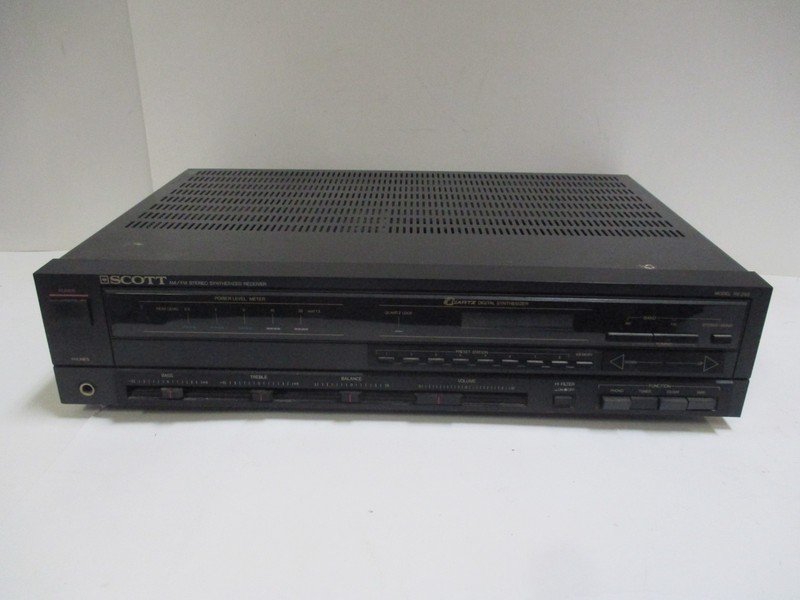 SCOTT RS250 AM/FM Stereo Receiver not working no return as-is