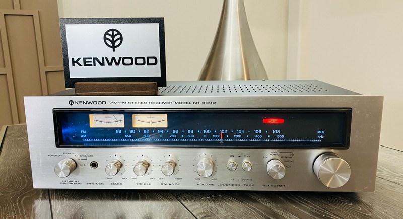 Kenwood KR-3090 AM/FM Stereo Receiver: Tested/Service/Working. New LED's. 26 WPC gallery