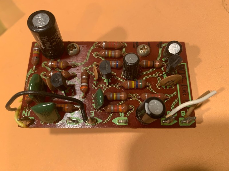 Pioneer SX-1500TD Stereo Receiver Parting Out Mic Amp Unit W15-106