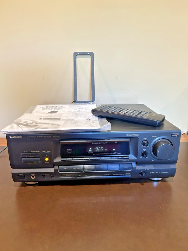 Technics SA-GX690 Stereo Receiver AV Control Dolby Pro Logic Class H+ Remote Jap