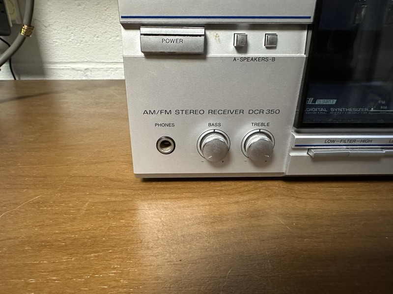 Sanyo Dcr350 Receiver Stereo Amplifier Tested Working Read gallery