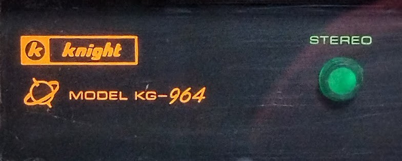 Vintage Knight KG‑964 Solid State Stereo Receiver Wood Cabinet AMFM Stereophonic gallery
