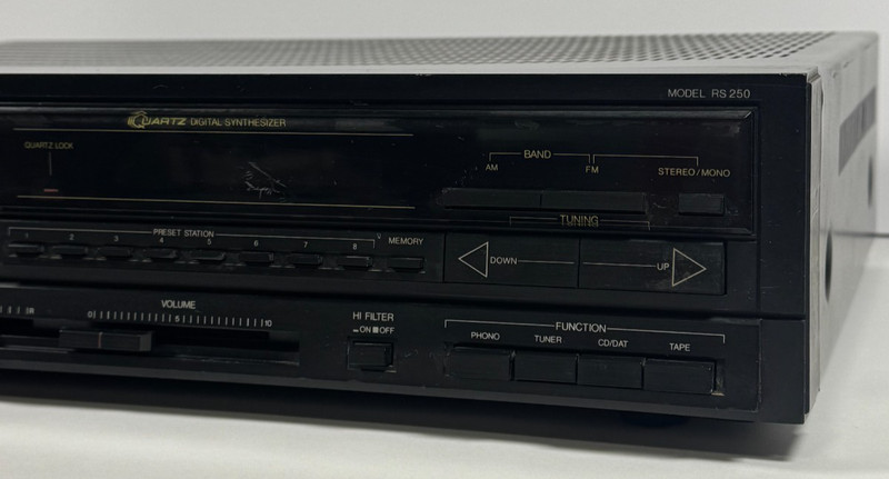 SCOTT RS250 AM/FM Stereo Receiver Quartz Digital Synthesized Tested Works gallery
