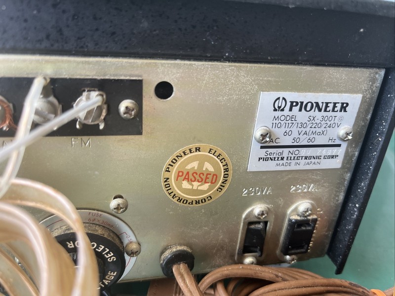 Vintage Pioneer SX-300T Silverface Receiver. gallery