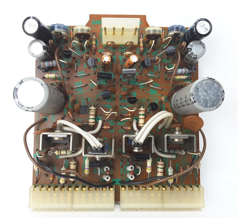 SANSUI 8080DB 9090DB RECEIVER PARTS: f-2624 DRIVER CIRCUIT BOARD