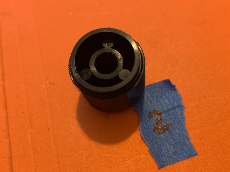 Kenwood KR-6160 Stereo Receiver Parting Out - Mode Selector Speaker Knob gallery