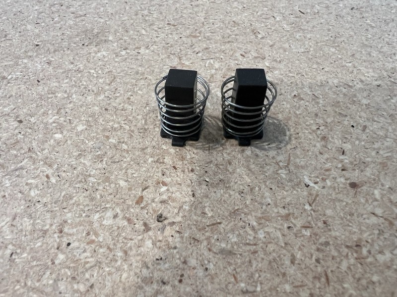 SANSUI 7070/6060 square push buttons with spring, 2 Available, PRICE FOR ONE