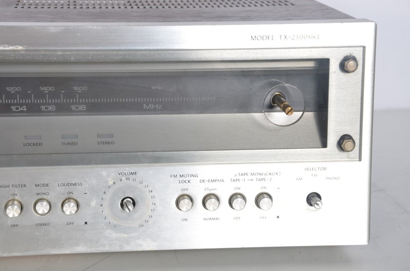 VINTAGE ONKYO TX-2500 MKII Servo Locked Stereo Receiver Tested Working Read gallery