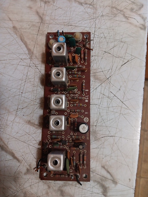 Vintage 1971 Altec Lansing 714A Board 3912321 untested