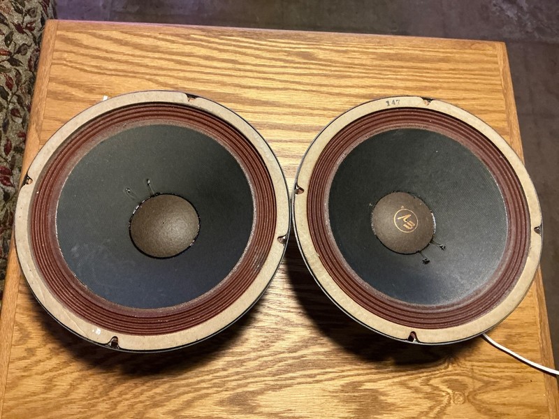 Used Pair Electro Voice 1804-3242 10” Woofer Speakers. Work Fine, Tested