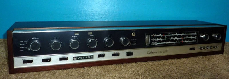 Voxson HR-216 AM/FM/LW/SW Stereo Receiver Amplifier 31in Wide As-Is #2 gallery