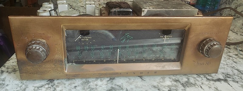 Fisher Series 80-R AM-FM Tube Receiver