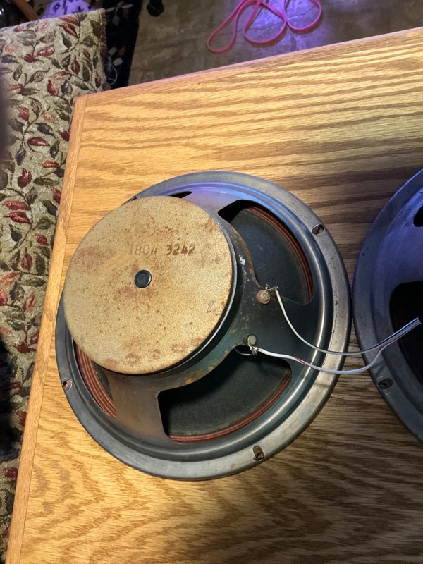 Used Pair Electro Voice 1804-3242 10” Woofer Speakers. Work Fine, Tested gallery