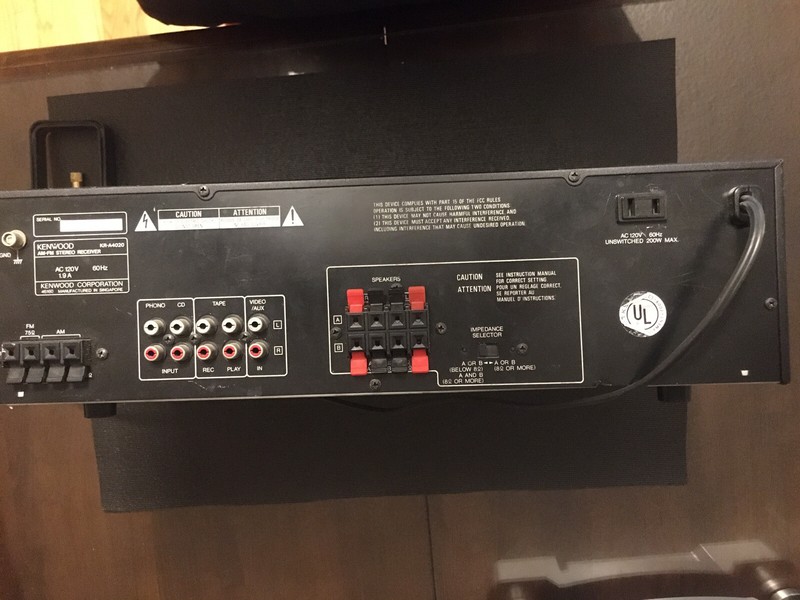 Kenwood Vintage Reciever KR-A4020 gallery