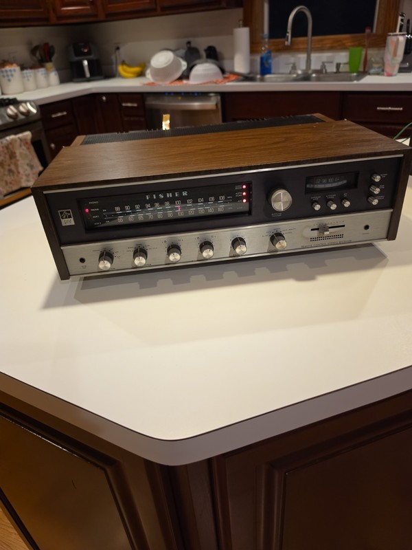 Rare Vintage 1970s Fisher 401 AM/FM Stereo Receiver – AS-IS