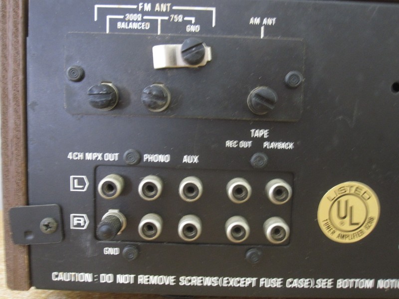 Technics SA-5160 FM/AM Stereo Receiver - For Parts - Powers on and Plays Sound gallery