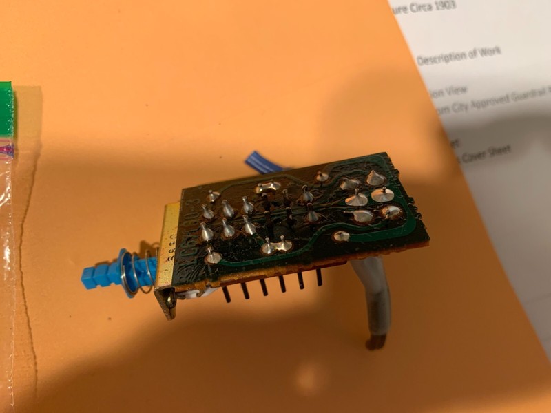 Yamaha CR-1020 Stereo Receiver Parting Out Audio Muting Switch + Board gallery