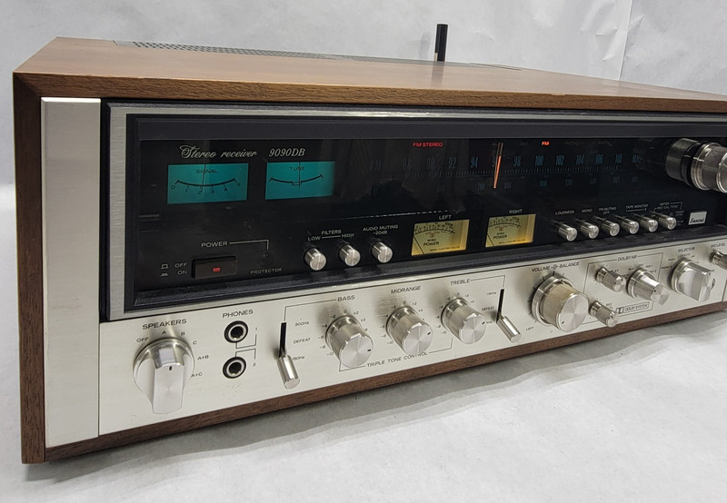 Vintage 1970s SANSUI 9090DB Stereo AM/FM Receiver w/ Manuals & Box - Great Cond. gallery