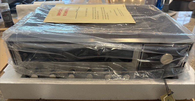 Kenwood KR-100 AM/FM Stereo Receiver 33 WPC Open Box Perfect Working Condition gallery