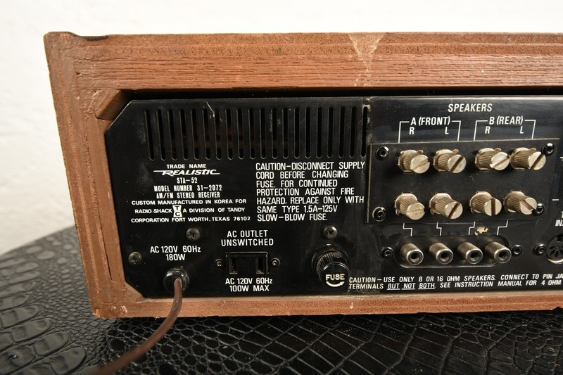 1970's Realistic STA-52 31-2072 AM/FM Stereo Receiver gallery