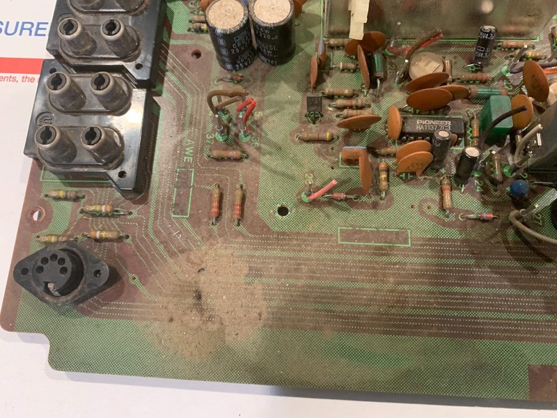 Pioneer SX-650 Stereo Receiver Parting Out - AWE-075 tuner and AF Assembly gallery