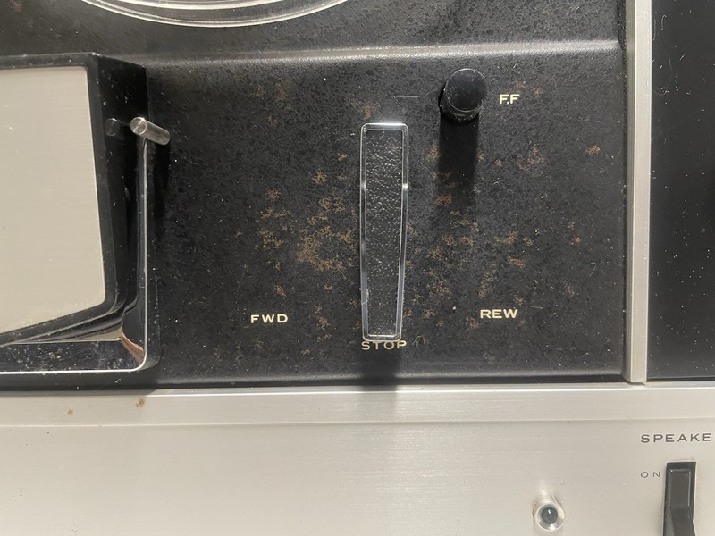 Sony TC 530 Reel to Reel Vintage Not Working For Parts Made in Japan gallery