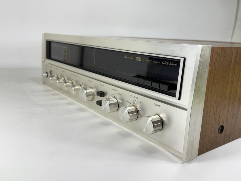 Vintage Sansui QRX-3000 Four-Channel Stereo Receiver 15W/ch @ 8Ω (quadraphonic) gallery