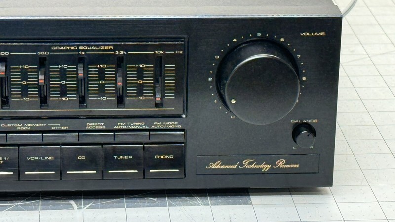 Pioneer SX1700 AM/FM Phono AUX Stereo Receiver Tuner Amp 5-Band EQ WORKS GREAT🔥 gallery