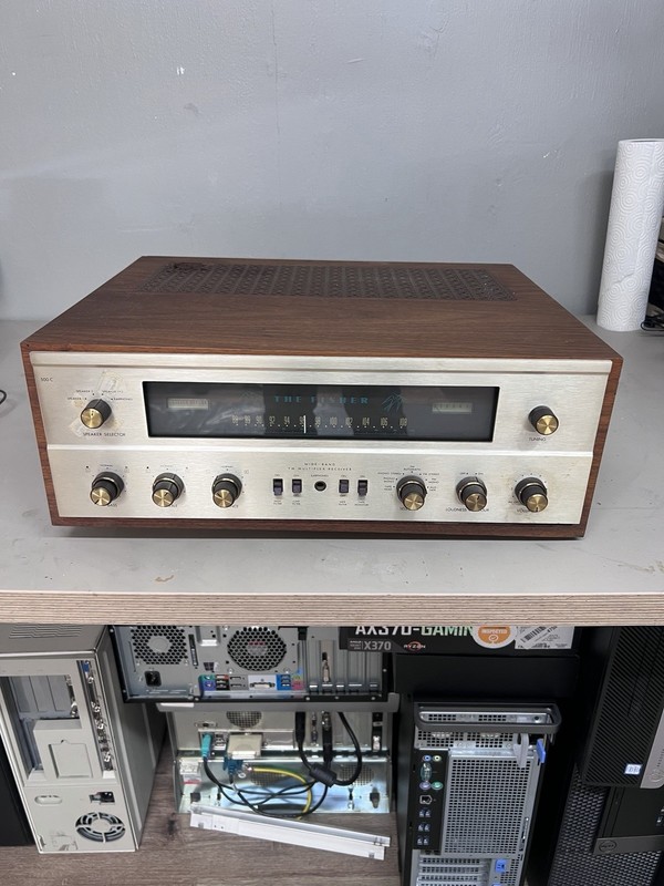 Vintage The Fisher 500C FM Tube Stereo Receiver Untested