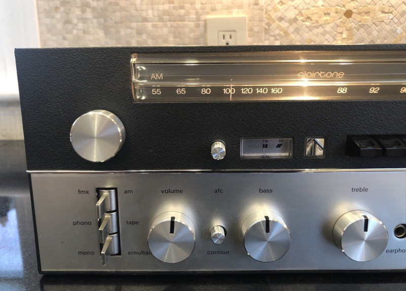 Clairtone T 114 Stereo AM/FM Stereo Receiver Manual Perfect Working Condition gallery