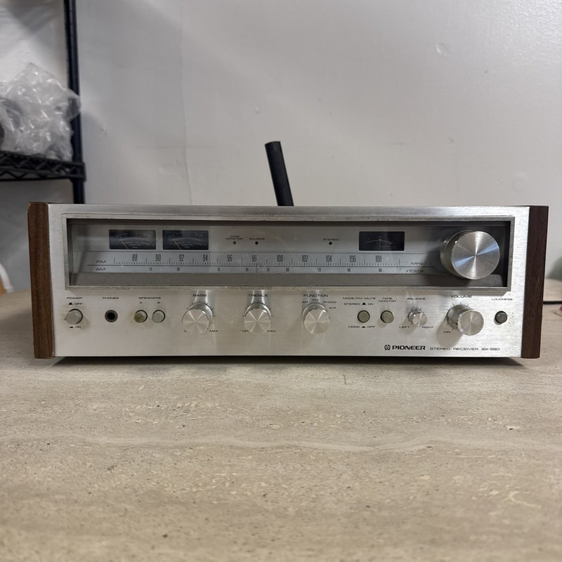 Pioneer Stereo Receiver SX-580 Vintage