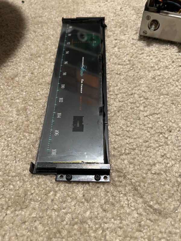 Marantz 10B Tuner Inner & Outer Glass with metal Frame gallery