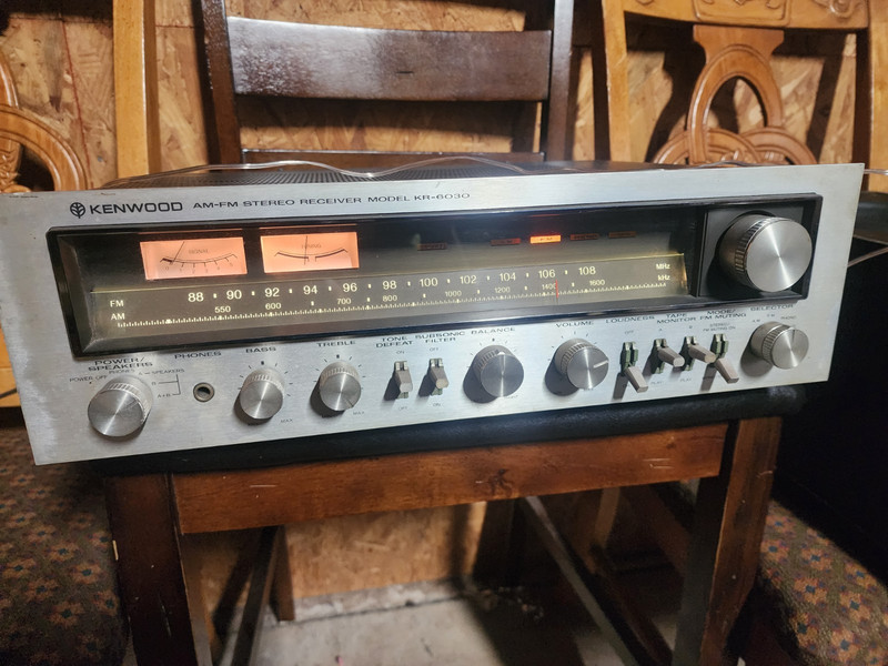 Kenwood KR-6030 AM/FM Stereo Receiver Model KR-6030 MPN KR-6030