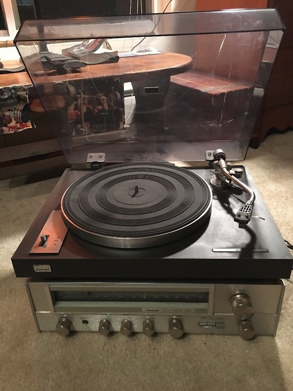 Sansui Classique 250T;Receiver & Turntable;Late 1960's;sold for parts. gallery