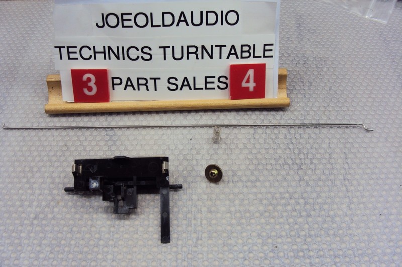 Technics SL-QD35 Turntable Start/Stop Shaft & Knob Assembly Tested Parting QD35