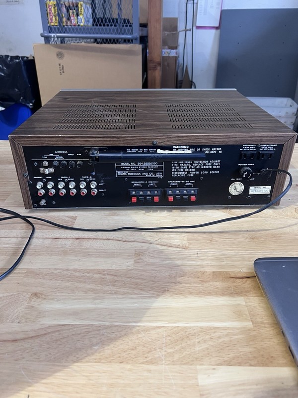 LXI Series AM/FM Stereo Receiver for Sears Model 564.92591050 Vintage gallery