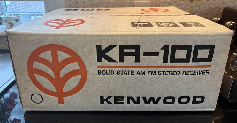 Kenwood KR-100 AM/FM Stereo Receiver 33 WPC Open Box Perfect Working Condition gallery