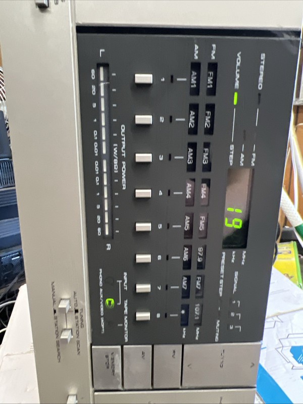 Pioneer SX-6 Computer Controlled Stereo Receiver Vintage Made In Japan Tested gallery