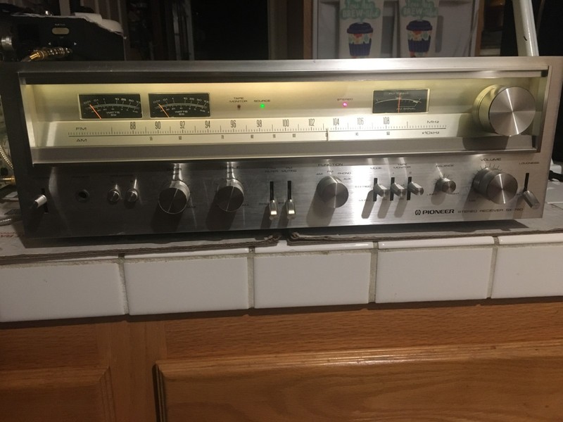 Vintage Pioneer SX-780 AM/FM Stereo Receiver, Extensively Serviced & Upgraded